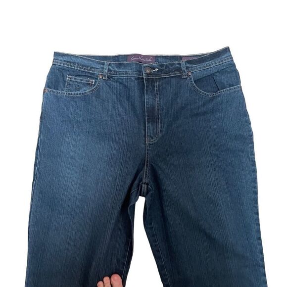 Gloria Vanderbilt Classic Fit Straight Leg Blue Jenas Size 18 NWT - Picture 9 of 9
